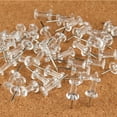 thumbnail image 6 of FACEGA Transparent Push Pins for Bulletin Boards, Colorful Thumb Tacks, Durable Plastic and Metal for Secure Fixing, Perfect for Photos, Maps, and Cork Boards, 6 of 6