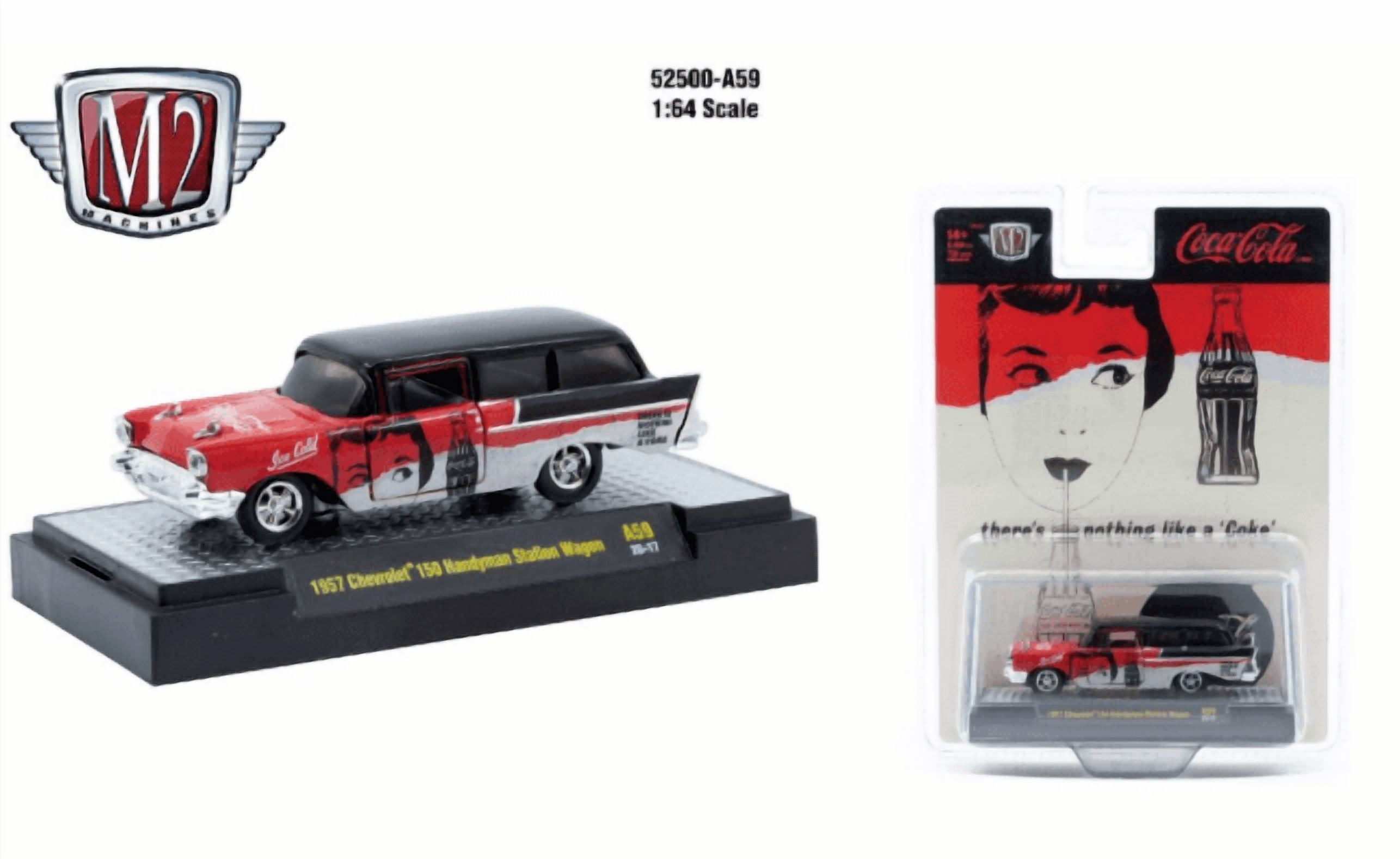 M2 Machines Coca Cola SC03-20-23 - 970 Chevy C60 Pickup Truck