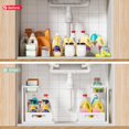 thumbnail image 2 of Vusign Organizador Debajo Del Fregadero De La Cocina, Organizador Extraíble De 2 Niveles Para Fregadero De Baño Y Gabinete De Almacenamiento, Estante De Organización De Almacenamiento Para Cocina, Bañ, 2 of 5