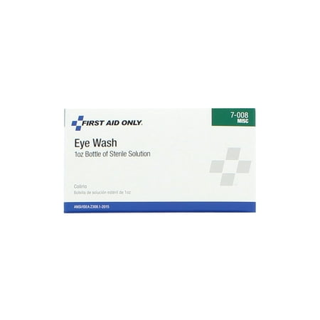 First Aid Only® 24 Unit Ansi Class A+ Refill, Eyewash, 1 Oz