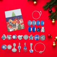 thumbnail image 3 of Pulseras de Navidad Regalos de Navidad con 22 abalorios de bricolaje y 2 pulseras para mejor Estilo A Salvador Dali Pulseras de cuentas, 3 of 7
