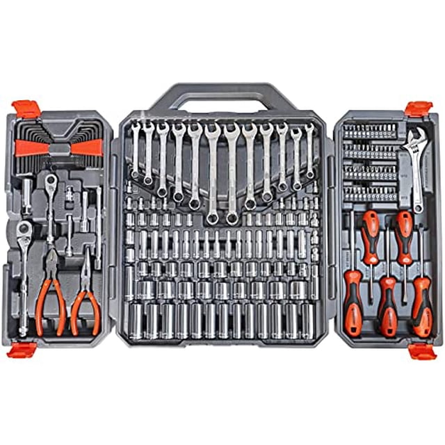 Crescent 180 Pc. Professional Tool Set in Tool Storage Case - CTK180