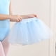 thumbnail image 4 of Falda de gasa de encaje de longitud media para niñas Falda para niñas Falda de princesa Falda de baile Falda de tul para retrato de estudio fotográfico, 4 of 5