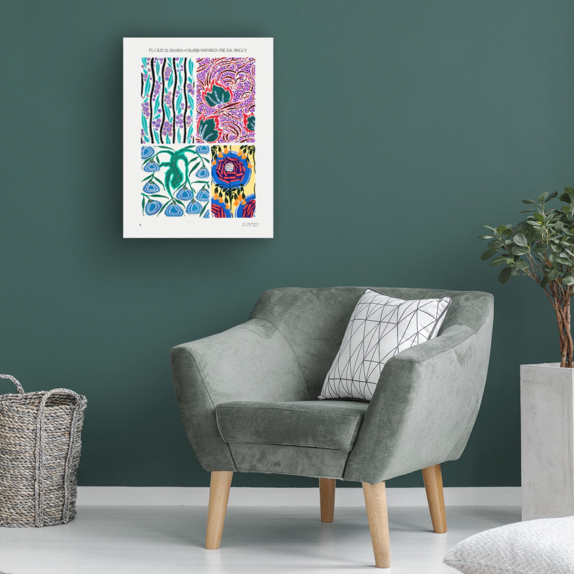 Trademark Fine Art Pictufy Pattern 09 Canvas Wall Art