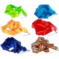 Dance Ribbon Streamer, 10 Pack 4m Rhythmic Gymnastic Silk Ribbons Wands Rods For Kids Artistic