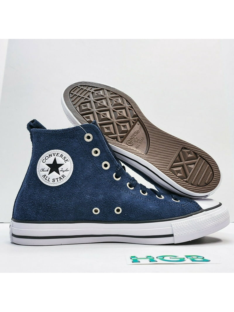 Converse Chuck All Star Hi Men's Blue Suede Limited Sneaker Shoe 170023C - Walmart.com