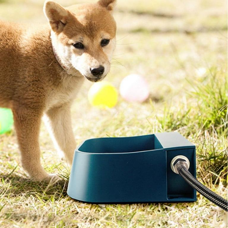 HeroNeo Pet Dog Automatic Waterer Bowl Auto Fill Water Bowl Outdoor for Cats Birds Goat Walmart