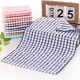 thumbnail image 4 of Dish Cloth Cotton Quick Dry Kitchen Towel Absorbent Cleaning towel quick dry Tea Rag Kitchen Duster Towel, Dark Blue, 4 of 9