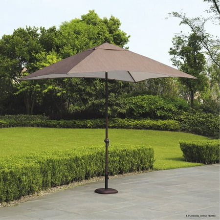 Mainstays Sand Dune 9' Rectangular Market Umbrella