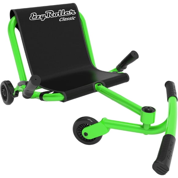 EzyRoller Classic Ride-on Scooter for Kids Ages 3+ Lime Green Single Pack