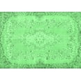 thumbnail image 1 of Ahgly Company Indoor Rectangle Persian Emerald Green Traditional Area Rugs, 8' x 10', 1 of 4