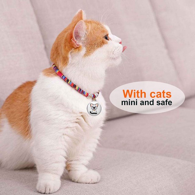 Rastreador inteligente inalámbrico antipérdida localizador de registro GPS para mascotas impermeable Likrtyny compatible con Bluetooth