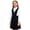 Navy, variant on Girls Elegant Pleated Suspender Skirt + White Blouse Set School Outfit 6-14Y