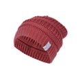 thumbnail image 2 of Crochet Knit Weave Beanie ( 2 PACK ), Rose, 2 of 2