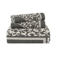 thumbnail image 3 of Superior 3-Pieces High-Durability Cotton-Blend Bedspread Set, King, Charcoal, 3 of 9