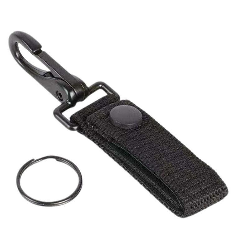 Nylon Duty Belt Keepers with Key Holder, Carabiner Hook, Belt