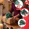 thumbnail image 3 of Ayieyill 12pcs Christmas Bows, Easy and Fast Christmas Holiday Gift Bows, Christmas Bows for Gift Wrapping, 3 of 7