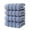 Striped-Blue, variant on Lksixu 4 Pack Hand Towels Set, Cotton Striped Decorative Face Towels, 400 GSM Ultra Soft and Highly Absorbent Towels, Microfiber Bath Towels for Bathroom, Gym, Shower, Hotel and Spa, 13x30 Inch