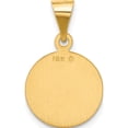 thumbnail image 4 of 18K Yellow Gold Our Lady Of Perpetual Help Medal Pendant (22.5 X 13.7) Made In United States 18xr46, 4 of 6