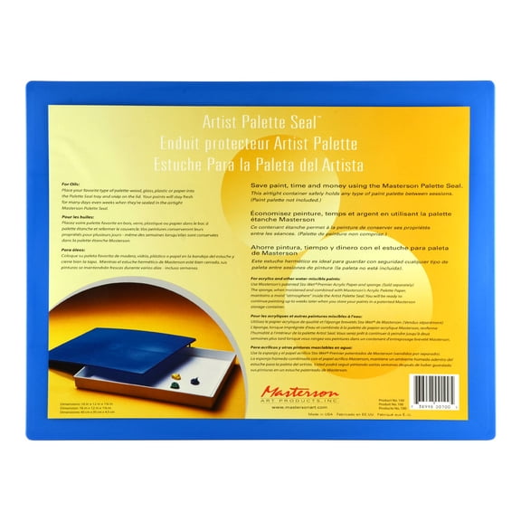 Masterson Art Products Masterson Artist Palette Seal® #100, 12x16 in