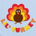 thumbnail image 2 of CafePress - Lil' Turkey Long Sleeve Infant Bodysuit - Long Sleeve Cotton Baby Bodysuit, 2 of 4