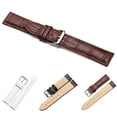thumbnail image 3 of Soumake Women's Men's Unisex Faux Leather Watch Strap Buckle Band Black Brown White, 3 of 7