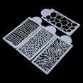 thumbnail image 2 of Translucent Lace Cake Stencil, Flexible 4PCS Flower Cake Stencil, Durable For Cake ANGGREK Otros, 2 of 8