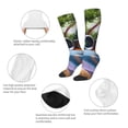 thumbnail image 3 of Naloa Colorful Tire Tunnel Park Knee Socks, High Socks Long Stretchy Sock Women Knee High Stocking, Long Socks for Women, 3 of 6