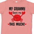 thumbnail image 4 of Inktastic Grammy Loves Me Grandchild Boys or Girls Toddler T-Shirt, 4 of 5