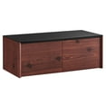 thumbnail image 5 of Modway Kinetic Wall-Mount Office Storage Cabinet in Black Cherry, 5 of 9
