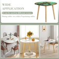 thumbnail image 3 of Bebé tortuga-theme Fitted Round Tablecloths Elastic Edged Table Covers Waterproof Table Cloth for Kitchen Holiday Party Tables Decor 150cm, 3 of 6