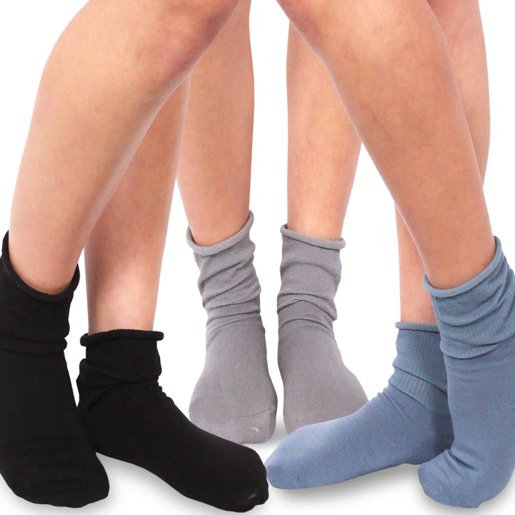TeeHee Womens Fashion Ankle Socks 4 Pair combo 