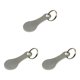thumbnail image 5 of Eigraketly 2 Pieces Metal Shopping Trolley Removable with Opener Key Smooth Cart Coin Keyring Accessories Reusable Token Replacement Type1 NO1, 5 of 6