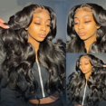 thumbnail image 5 of Wavy Clip in Hair Extensions Real Human Hair 8pcs/Set Hair Clip Ins for Black Women Human Hair Seamless Remy Body Wave Black Clip In Hair Extensions 8-26Inches, 5 of 6