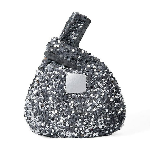Huhudde Sequins Wrist Purses,Women Sparkles Clutches Evening Bag Trendy Purse Handbag for Prom Night Out Cocktail Wedding Party