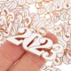 thumbnail image 5 of 20pcs 2023 Año Joyería encanto 2023 colgantes para aretes de collar de pulsera de bricolaje, 5 of 8