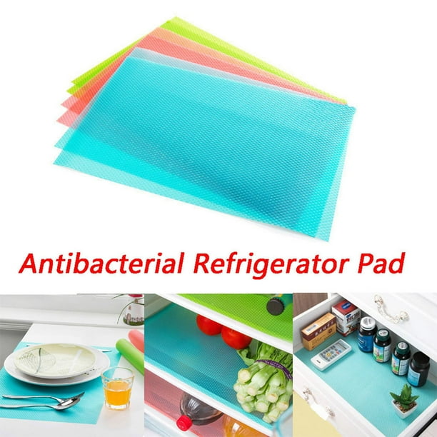 SCZ Almohadilla para refrigerador Alfombrilla para refrigerador multifunción Alfombrilla impermeable para refrigerador con incrustaciones de escarcha-1 ud.