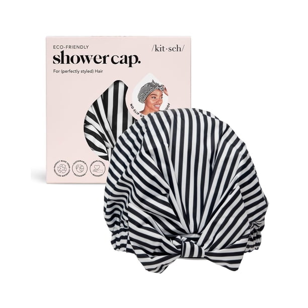 Gorro de ducha Kitsch Luxury, impermeable y reutilizable para mujer