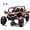 Red, variant on Lumiparty 2 Seater Ride on UTV Car, 24V Electric Vehicle, Electric Off-Road UTV Car w/Remote Control, 2 * 200W Motor, Spring Suspension, Music, Rosy