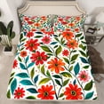 thumbnail image 2 of Castle Fairy Female Men Vintage Flower Bed Sheets,Exotic Style King Sheets, 2 of 7