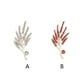 thumbnail image 4 of Jumpingount Broche de cristal brillante en forma de rama, colgante artesanal DIY, decoración, adorno, fabricación de joyas, hallazgos artesanales Ropa, zapatos y accesorios Miscelánea Rojo Jumpingount AP015705-02, 4 of 6