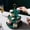 Green, variant on 3-Tier Cupcake Stand, Round Plastic Tiered Serving Tray,- Elegant Dessert Serving Platter for Cakes, Pastries, Snacks & Fruits - Parties, Afternoon Tea & Home Decor