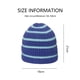 thumbnail image 2 of Gorro de invierno con puños suaves, pompón, punto a rayas, calavera, holgado, gorro de esquí a rayas, 2 of 5