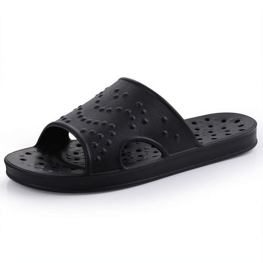 Shower Shoes for Women Men, Quick Drying Non Slip Bath Slippers, Shower