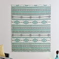 thumbnail image 3 of Barefoot Bungalow Phoenix Southwestern Boho Quilted Throw Blanket, 50 W x 60 L inches, Turquoise, 3 of 8