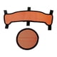 thumbnail image 3 of Almohadillas superiores para cascos de seguridad, bandas , fácil instalación, fácil uso, forro de malla de repuesto para casco de seguridad Naranja oscuro, 3 of 8