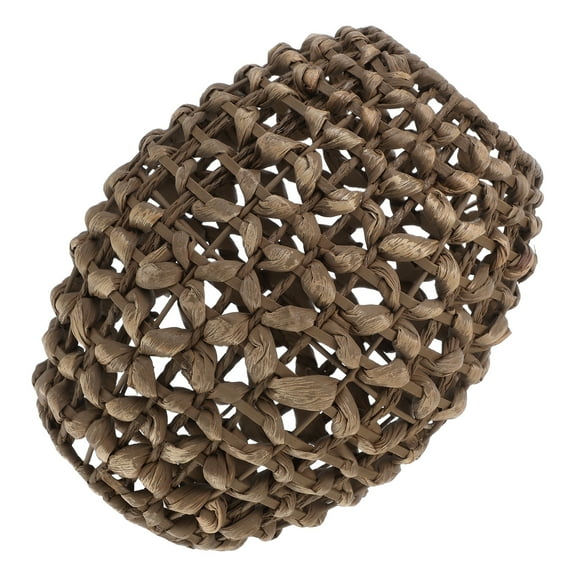 DEEPCRAFF Light Bulb Cover Khaki Iron 1Pack for Ceiling Light Reduce Glare Home Decor