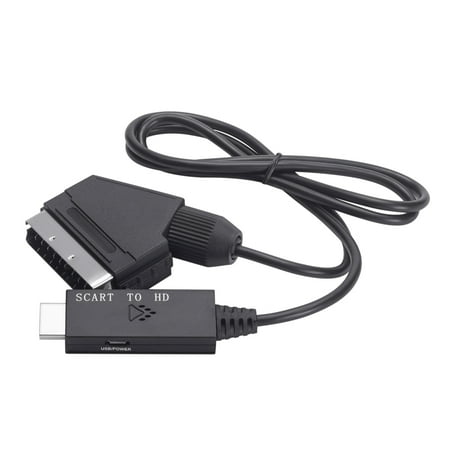 HDMI-Compatible to Scart Adapter 1080p60Hz/720p60Hz HDMI-Compatible Output USB Cable Power Supply Low Power Consumption