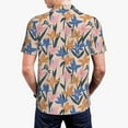 thumbnail image 6 of Wukai Lilies Flowers Men’s Polo Shirts,Quick-Dry Athletic Shirt,Classic Fit Shirts-X-Large, 6 of 8