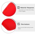 thumbnail image 4 of Miangastore Orange Neoprene Luggage Handle Cover Set for Protection Use Comfortable Hand Feeling 2 Pieces, 4 of 8